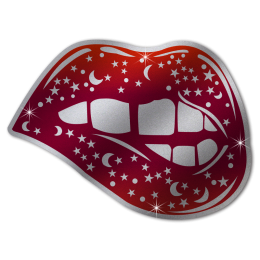 Sparkle Lips In Your Dream Advanced PU Heat Transfer